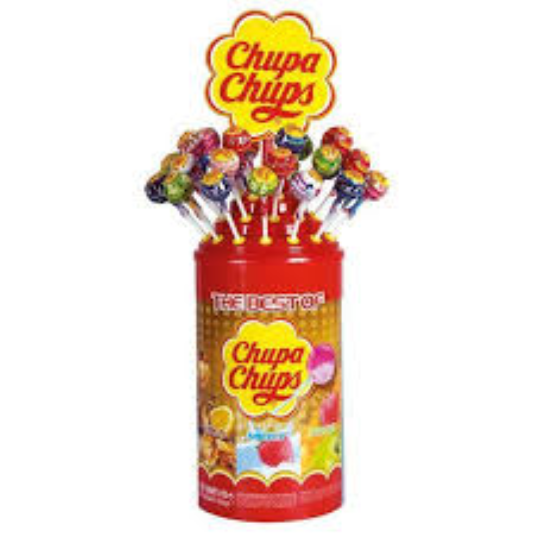 CHUPA CHUPS LILLIPOPS JAR 30S*9G
